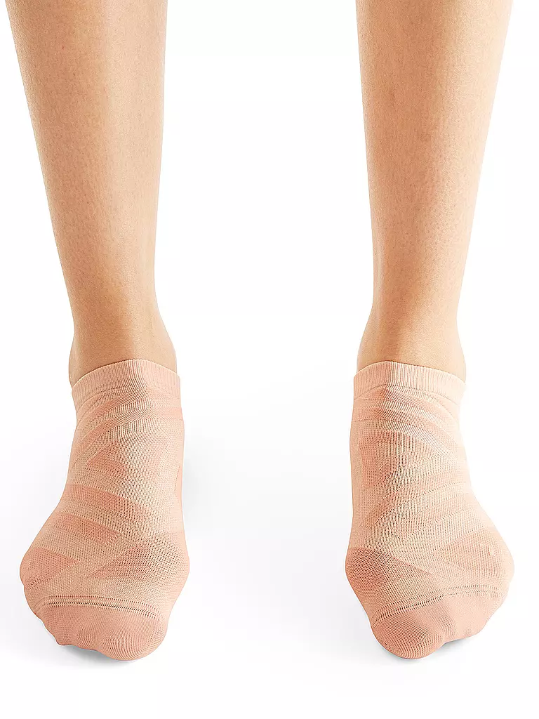 ON | Damen Laufsocken Performance Low Sock | rosa