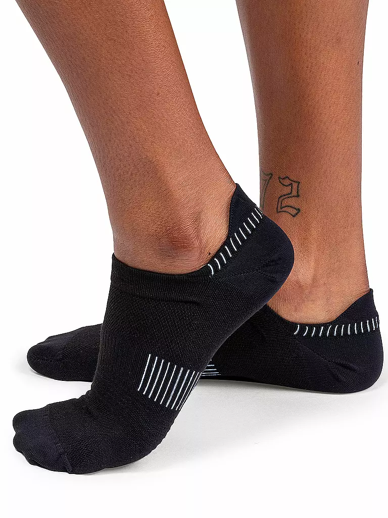 ON | Damen Laufsocken Ultralight Low | schwarz