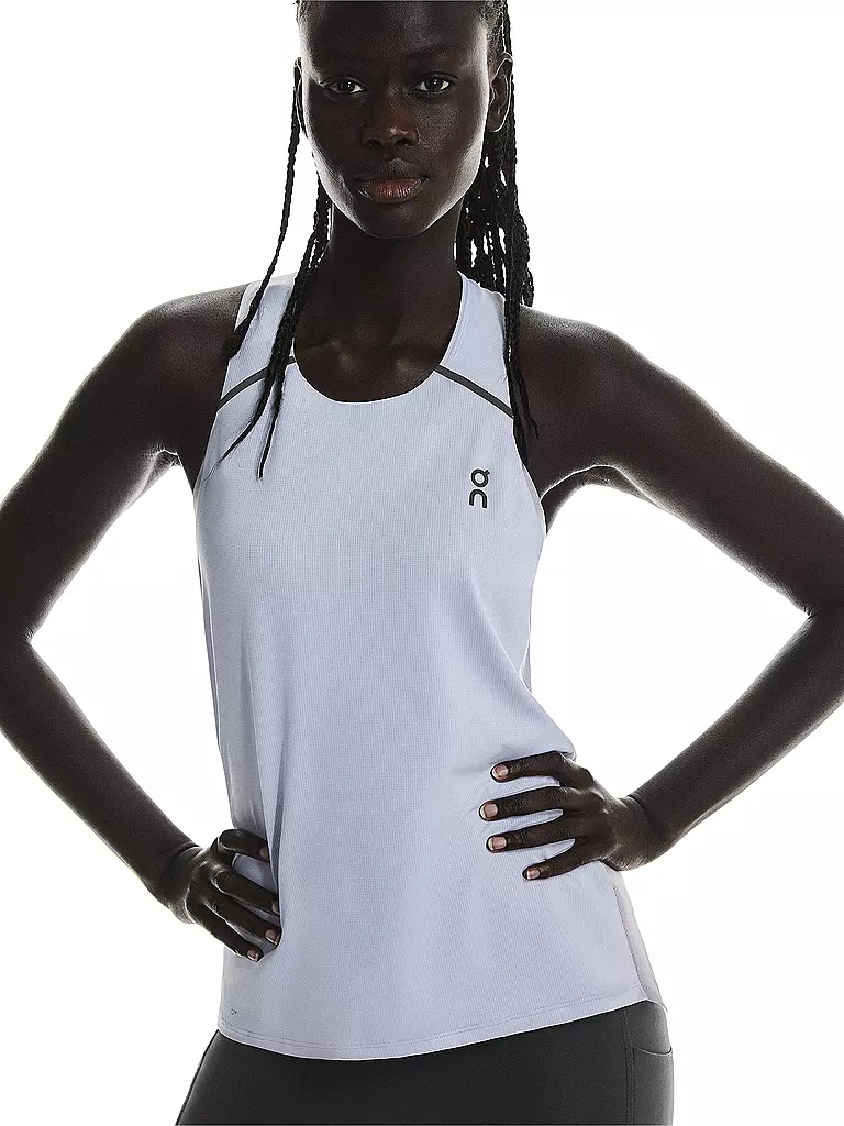 ON | Damen Lauftank Performance | dunkelblau
