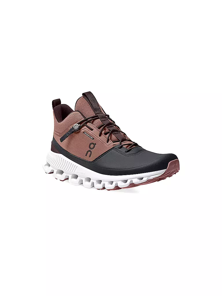 ON | Damen Schuhe Cloud Hi Waterproof | braun