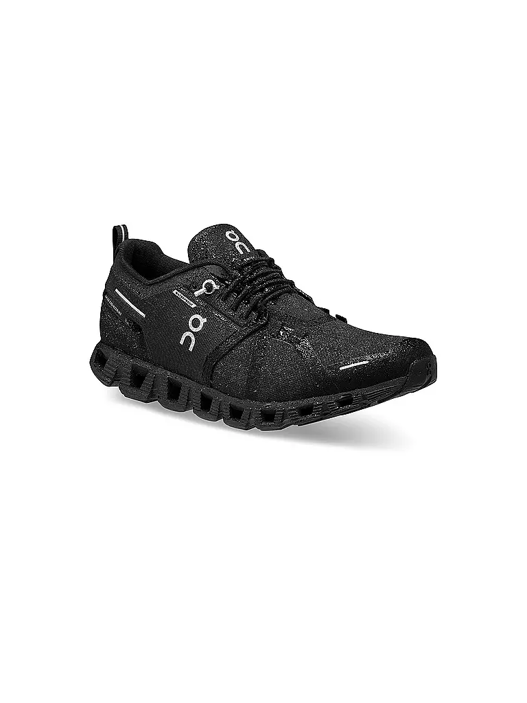 ON | Damen Sneaker Cloud 5 Waterproof ALL BLACK | schwarz