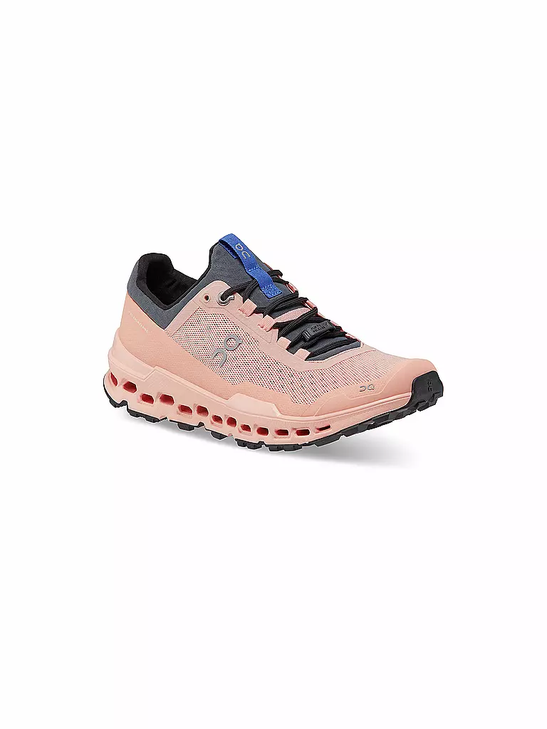 ON | Damen Traillaufschuhe Cloudultra ROSE / COBALT | grün