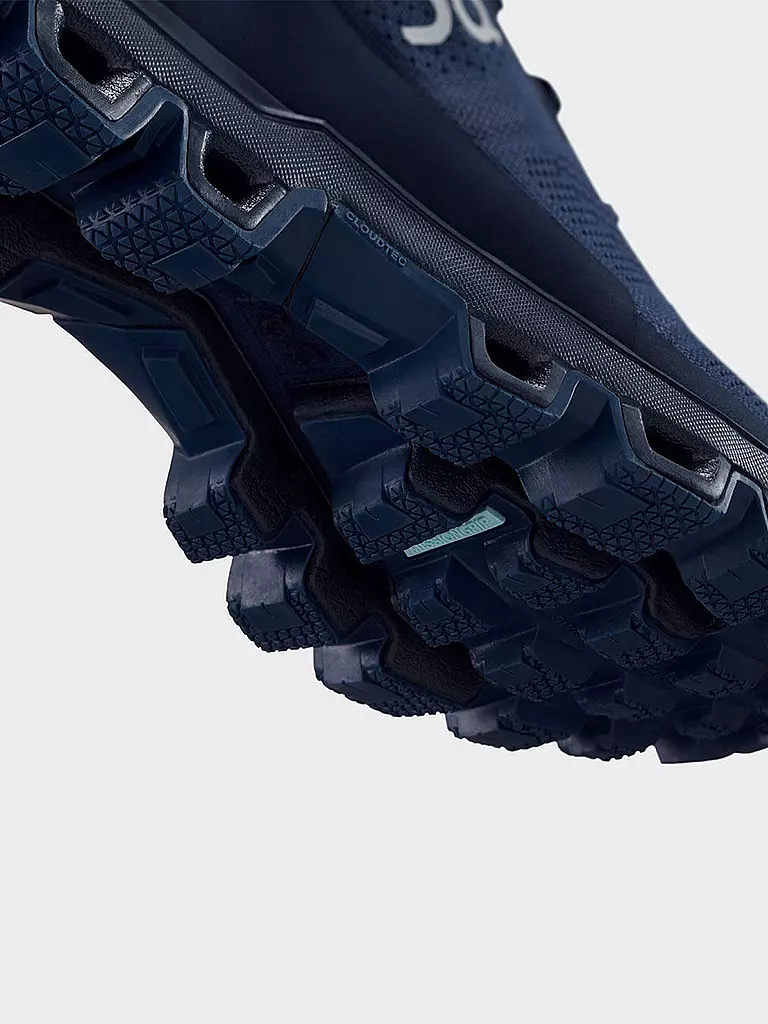 ON | Damen Traillaufschuhe Cloudventure MIDNIGHT NAVY | blau