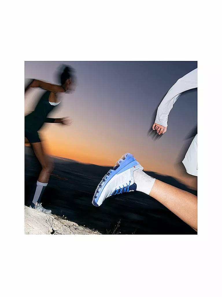 ON | Damen Traillaufschuhe Cloudventure | blau