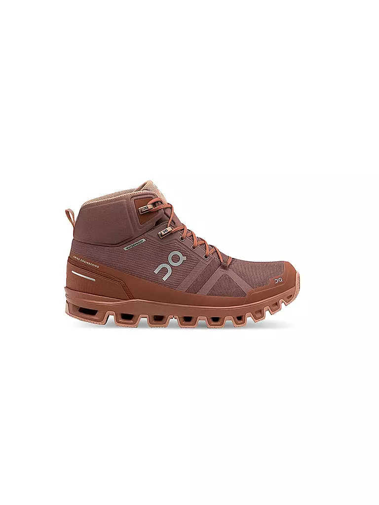 ON | Damen Wanderschuh Cloudrock Waterproof | braun