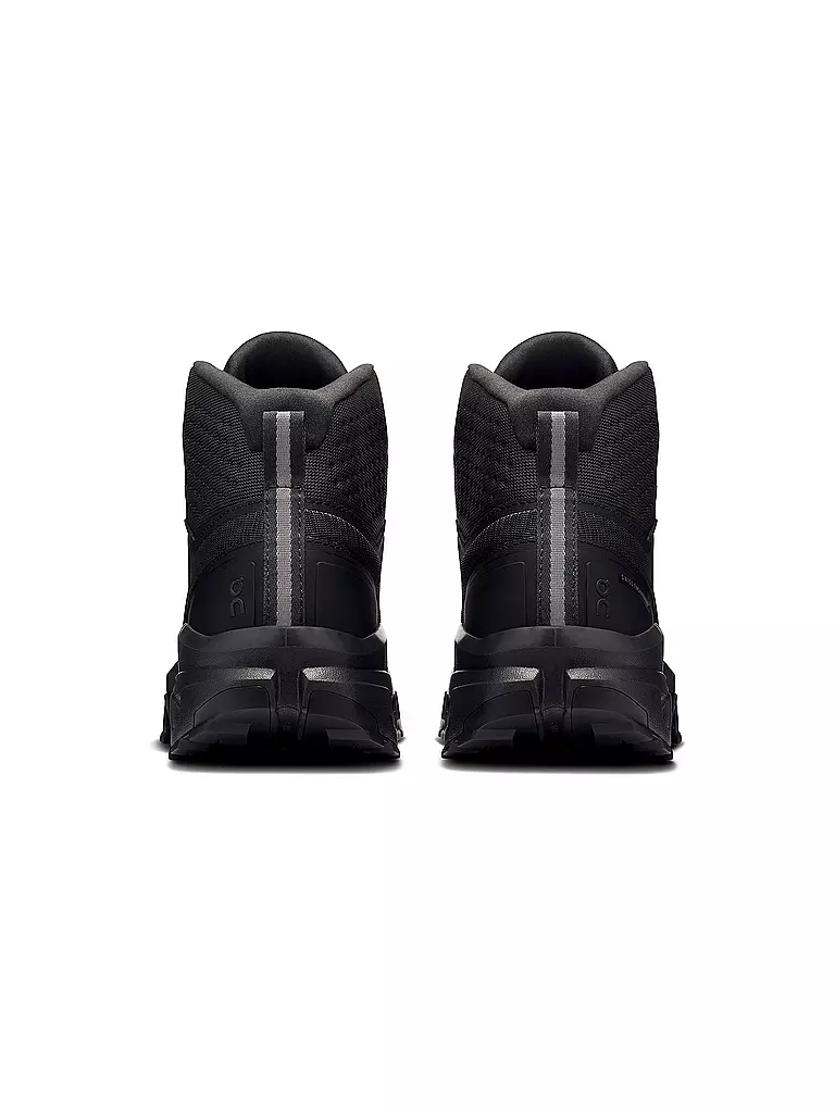 ON | Damen Wanderschuhe Cloudrock Mid WP | schwarz