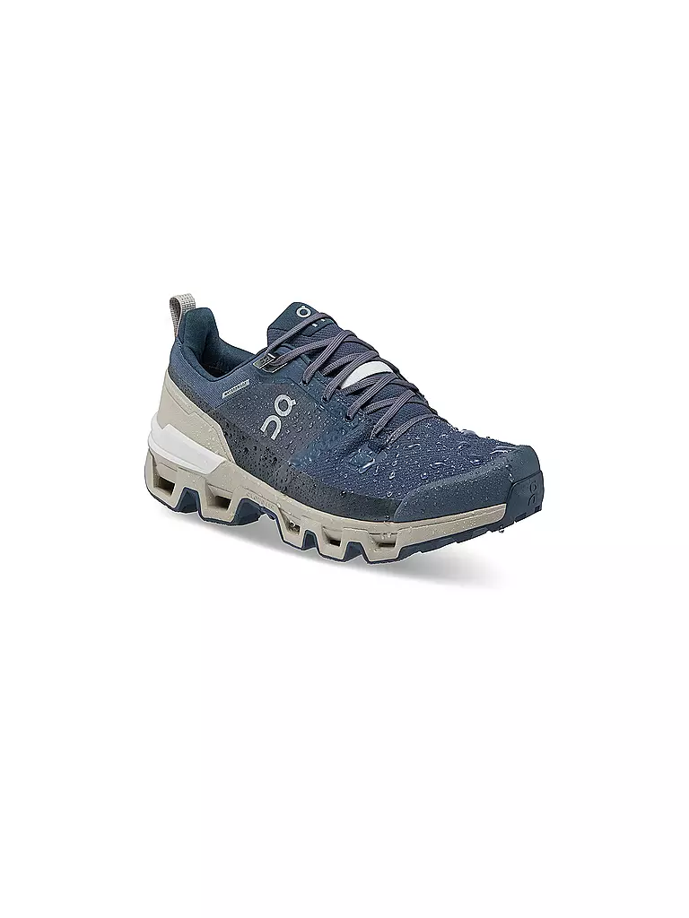 ON | Damen Wanderschuhe Cloudwander Waterproof | dunkelblau