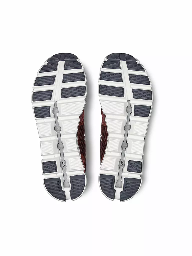 ON | Herren Freizeitschuhe Cloud 5 OX SHADOW | rot