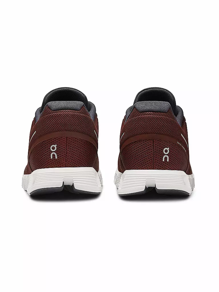 ON | Herren Freizeitschuhe Cloud 5 OX SHADOW | rot