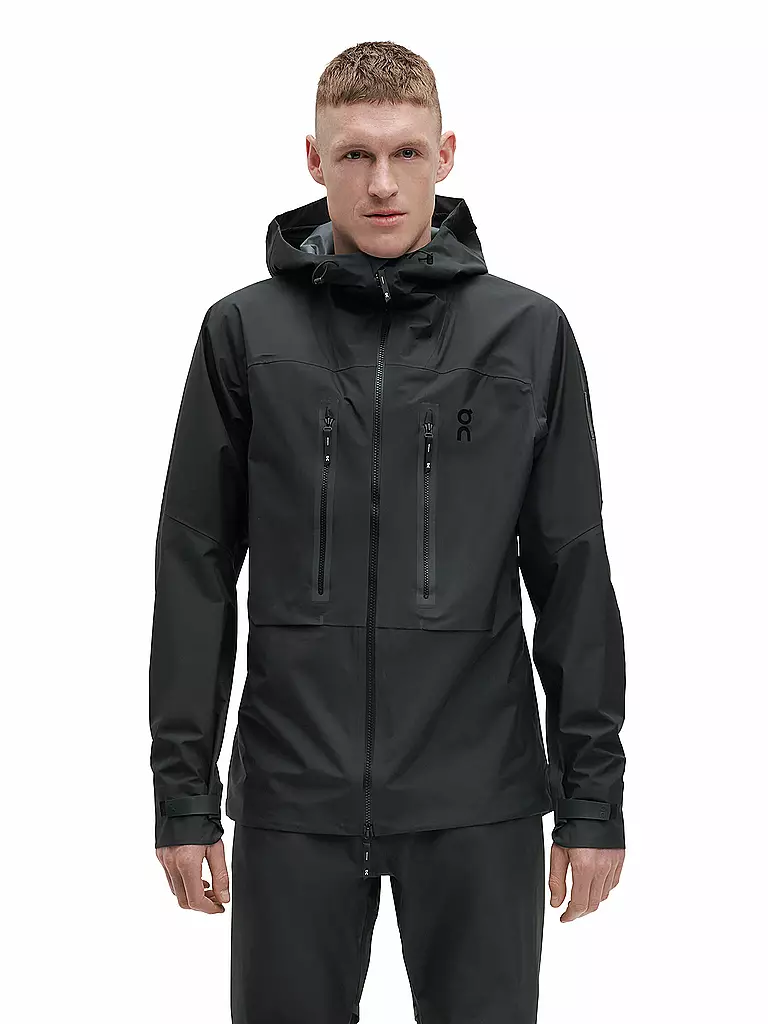 ON | Herren Isolationsjacke Storm 3L | schwarz