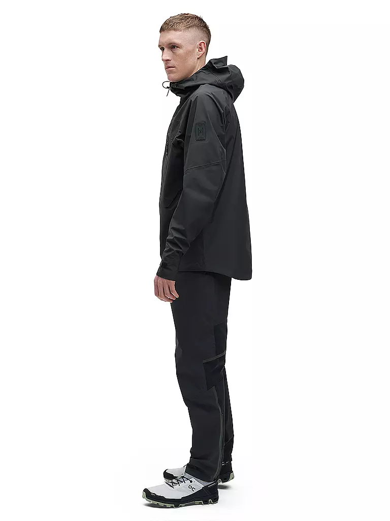 ON | Herren Isolationsjacke Storm 3L | schwarz