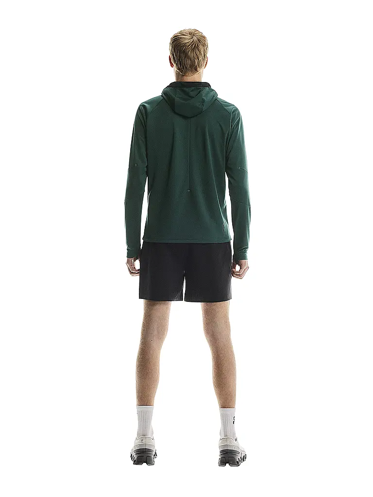ON | Herren Laufjacke Climate Zip Hoodie | blau
