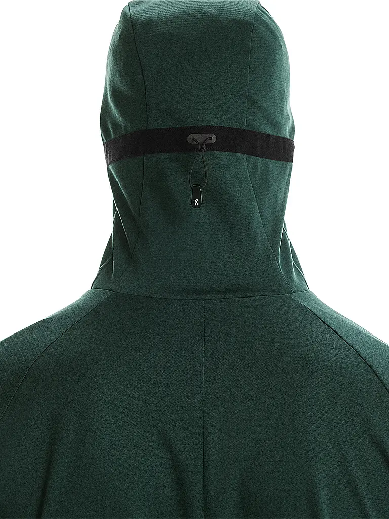 ON | Herren Laufjacke Climate Zip Hoodie | blau