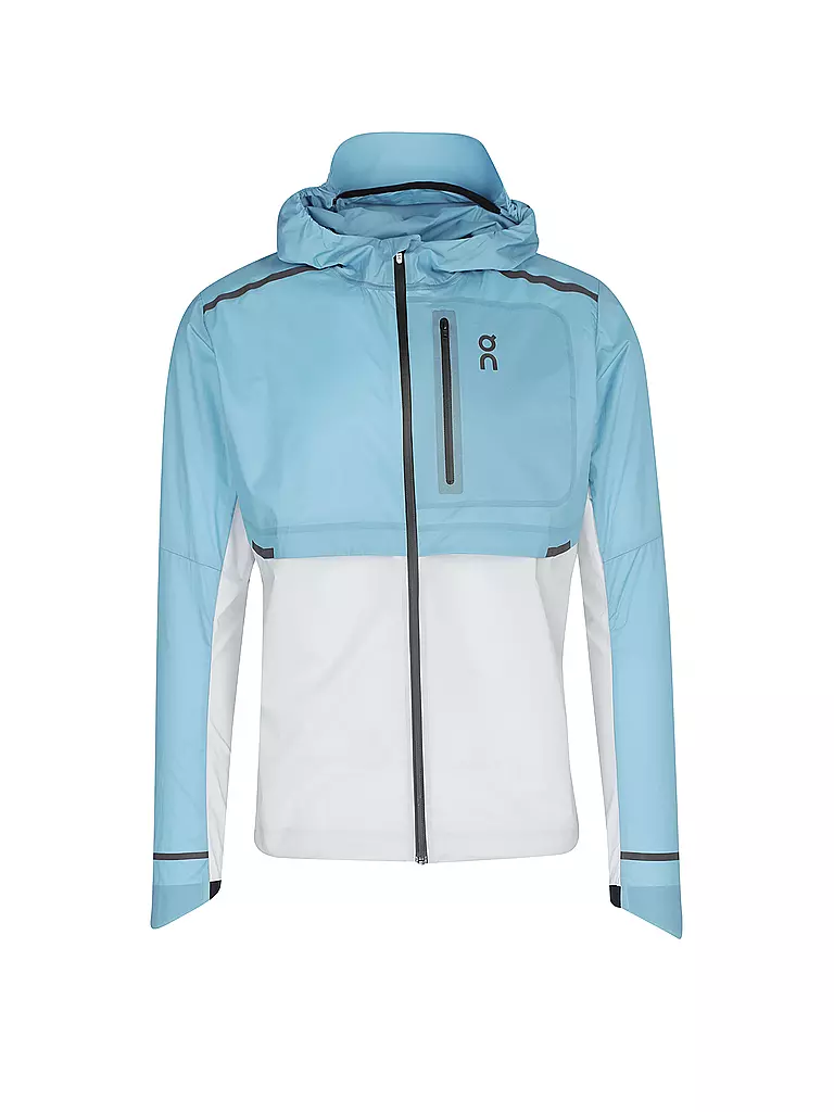 ON | Herren Laufjacke Weather | blau