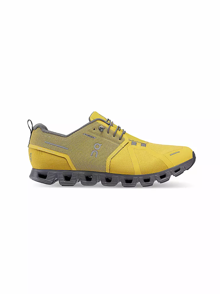 ON | Herren Laufschuhe Cloud 5 Waterproof MUSTARD ROCK | gelb