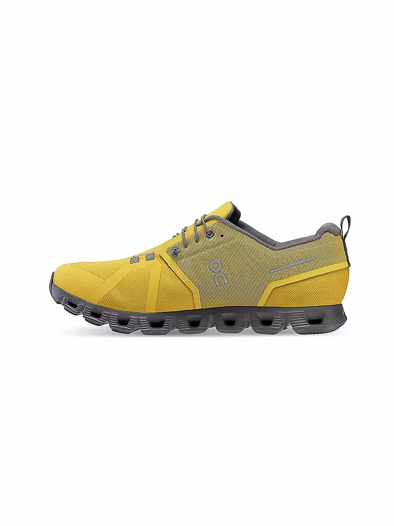 ON | Herren Laufschuhe Cloud 5 Waterproof MUSTARD ROCK | gelb