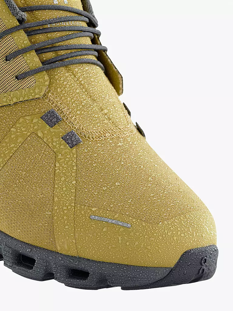 ON | Herren Laufschuhe Cloud 5 Waterproof MUSTARD ROCK | gelb