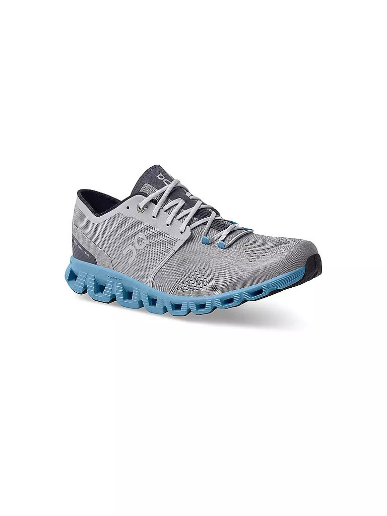 ON | Herren Laufschuhe Cloud X ALLOY NIAGARA | grau