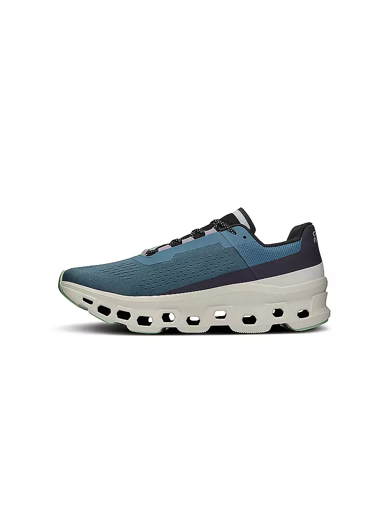 ON | Herren Laufschuhe Cloudmonster DUST VAPOR | weiss