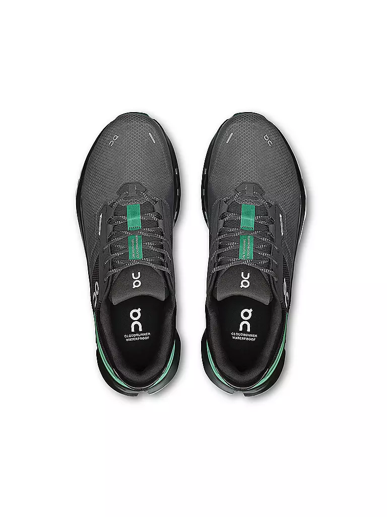 ON | Herren Laufschuhe Cloudrunner 2 Waterproof | schwarz