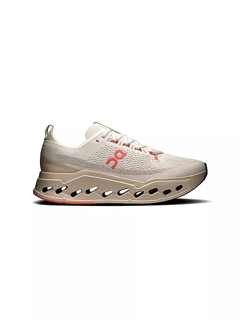 ON | Herren Laufschuhe Cloudsurfer Max | beige