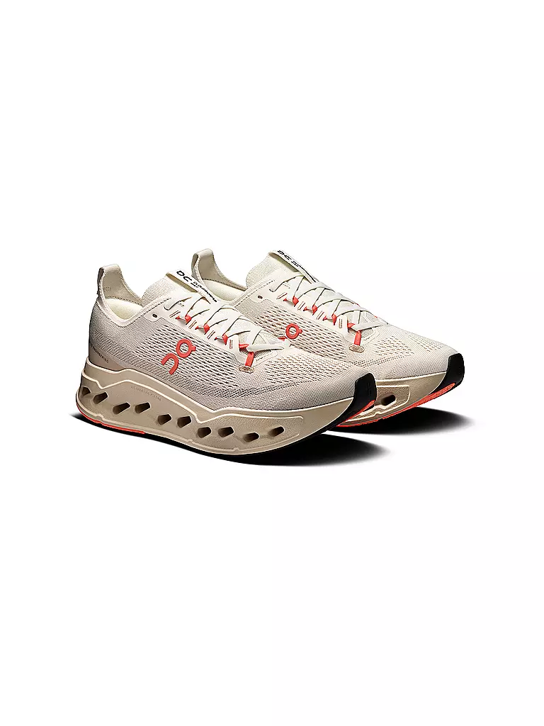 ON | Herren Laufschuhe Cloudsurfer Max | beige