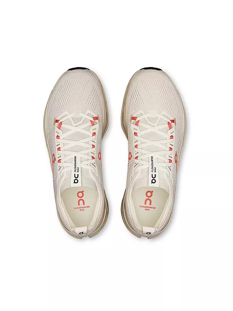 ON | Herren Laufschuhe Cloudsurfer Max | beige
