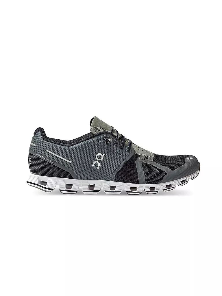 ON | Herren Laufschuhe The Cloud LEAD BLACK | grau