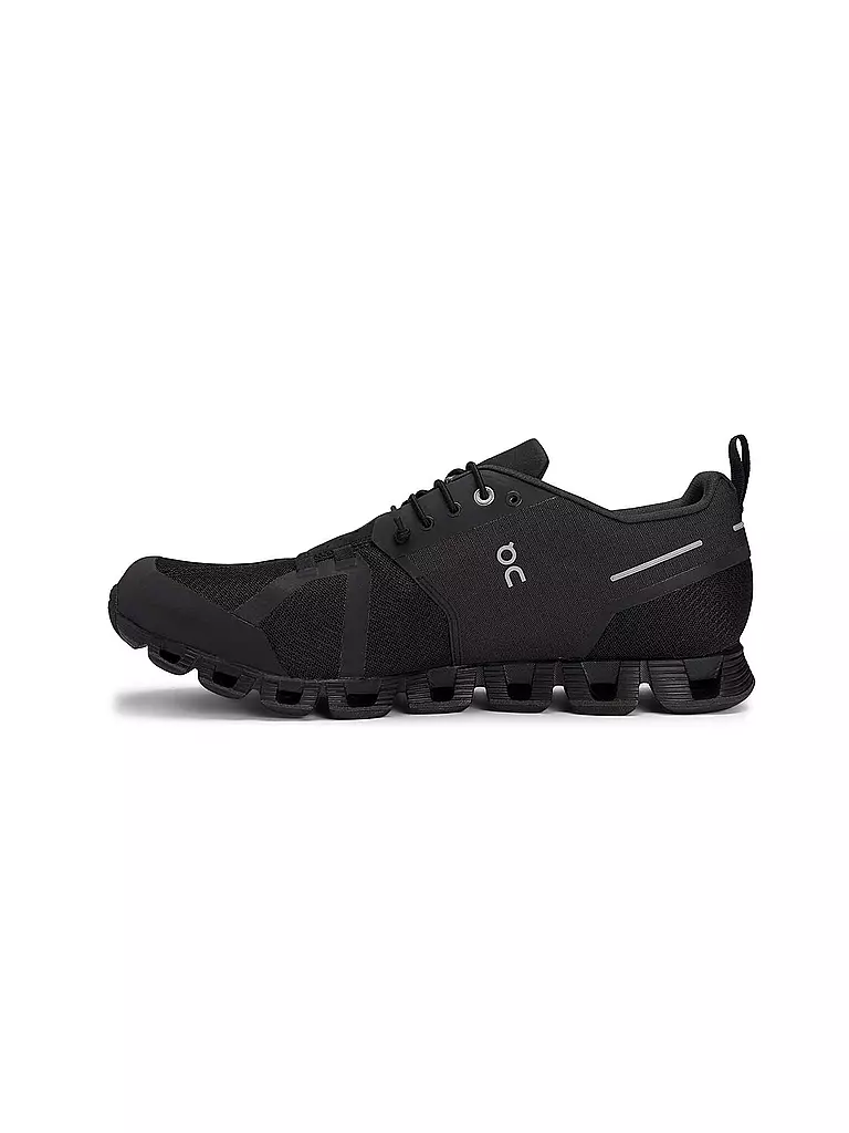 ON | Herren Laufschuhe The Cloud Waterproof BLACK LUNAR | schwarz