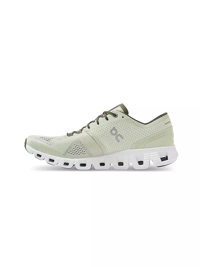 ON | Herren Laufschuhe The Cloud X ALOE WHITE | weiß