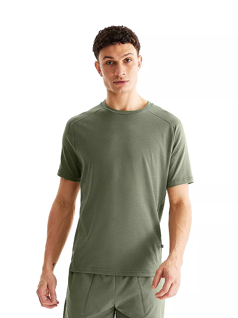 ON | Herren Laufshirt Focus-T | olive