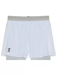 ON | Herren Laufshort Performance 2/1 | weiss