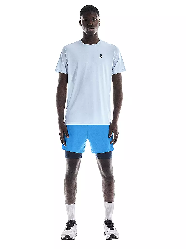 ON | Herren Laufshort Performance 2/1 | blau