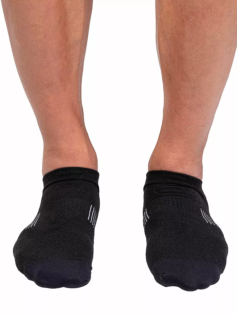 ON | Herren Laufsocken Ultralight Low | schwarz