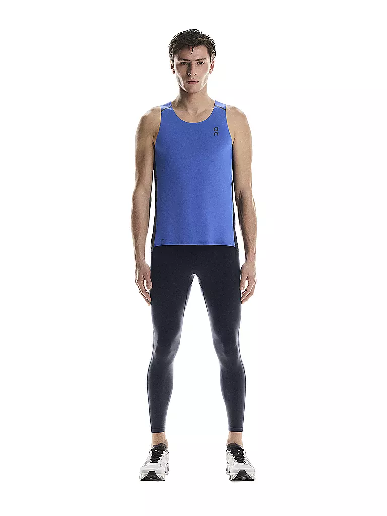 ON | Herren Lauftank Performance | blau