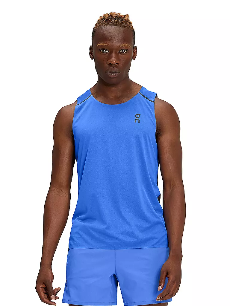 ON | Herren Lauftank Tank-T | blau