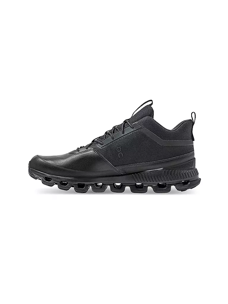 ON | Herren Schuhe Cloud Hi Waterproof ALL BLACK | schwarz