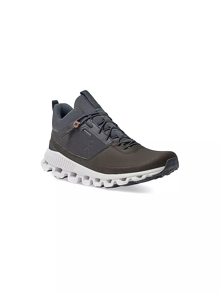 ON | Herren Schuhe Cloud Hi Waterproof INK BROWN | braun