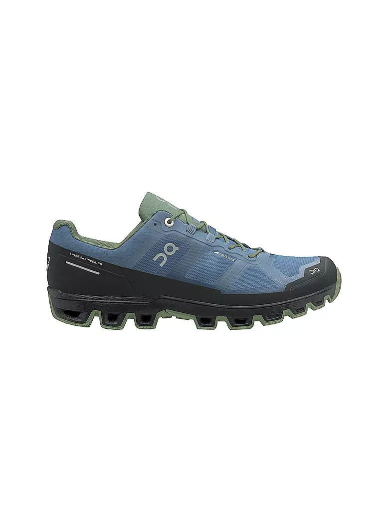 ON | Herren Traillaufschuh Cloudventure Waterproof SEAL KELP | blau