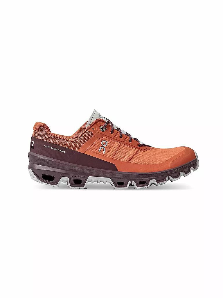 ON | Herren Traillaufschuhe Cloudventure | rot