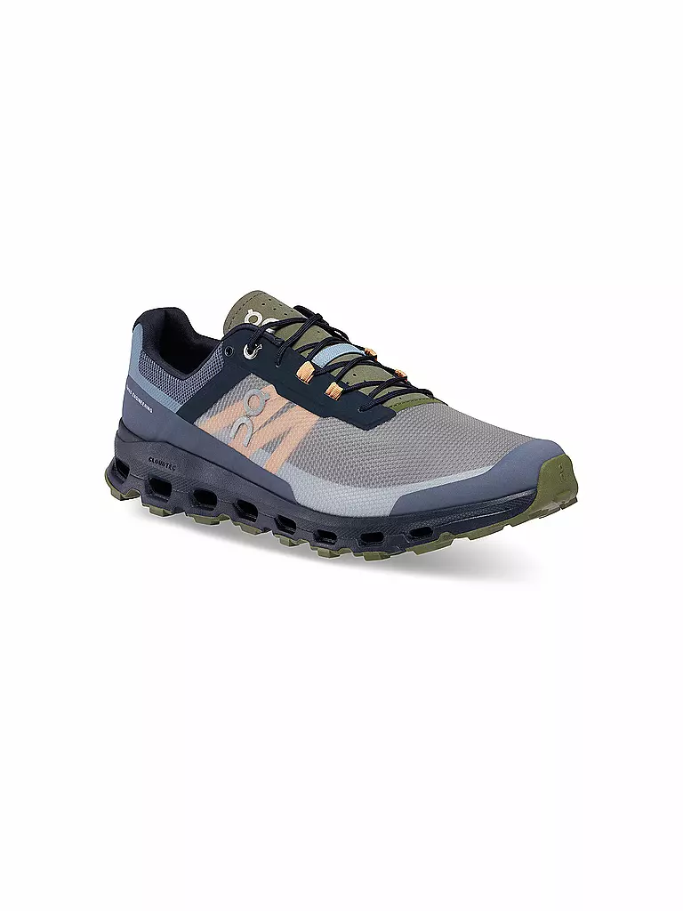 ON | Herren Traillaufschuhe Cloudvista MIDNIGHT OLIVE | blau