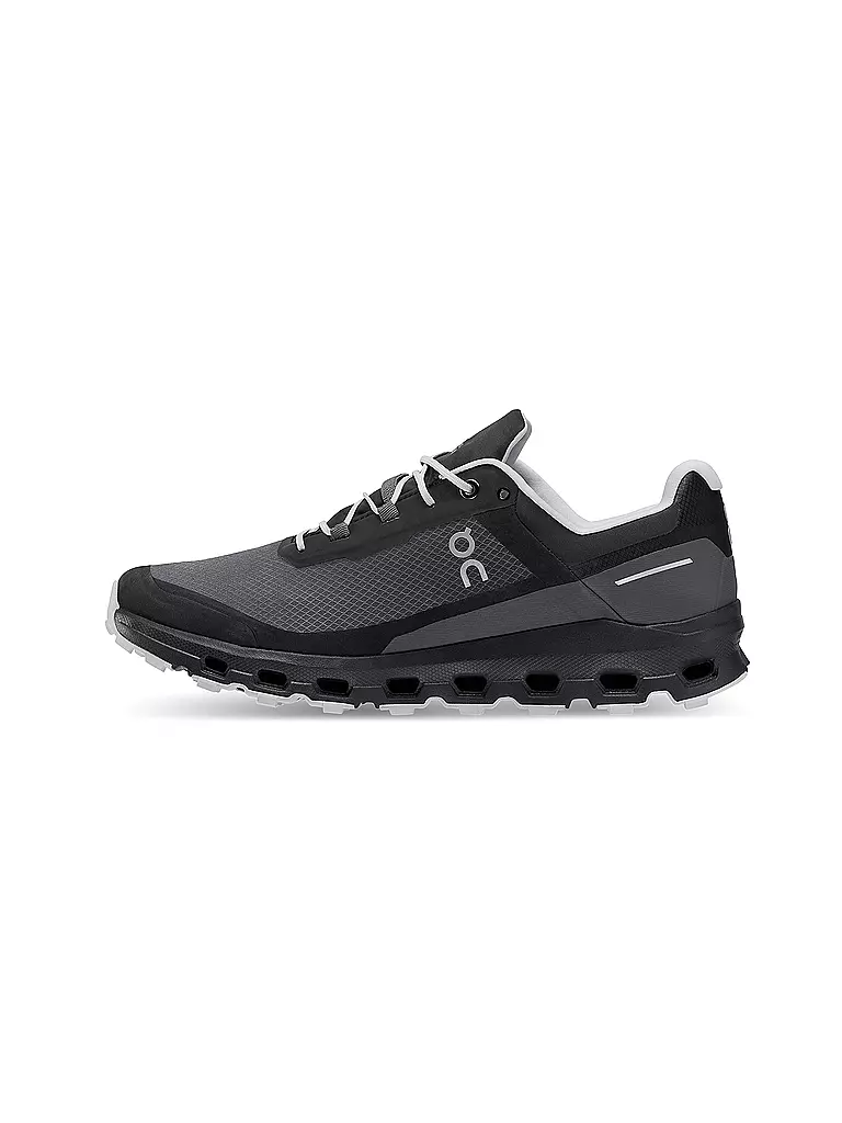 ON | Herren Traillaufschuhe Cloudvista Waterproof ECLIPSE BLACK | schwarz