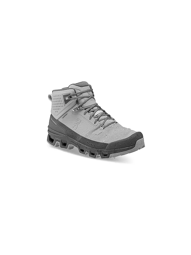 ON | Herren Wanderschuhe Cloudrock 2 Waterproof ALLOY/ECLIPSE | grau