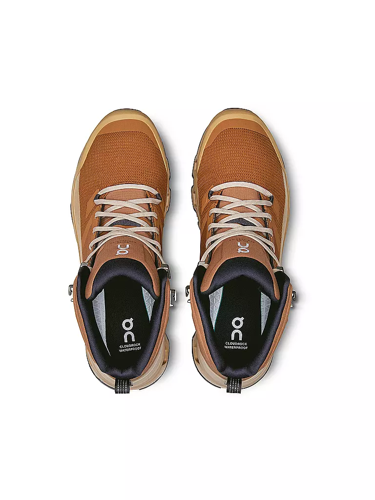 ON | Herren Wanderschuhe Cloudrock 2 Waterproof ALMOND DUNE | beige