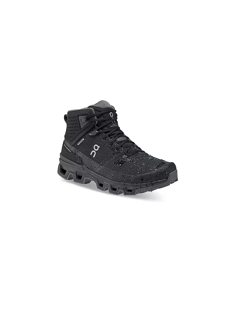 ON | Herren Wanderschuhe Cloudrock 2 Waterproof BLACK/ECLIPSE | schwarz