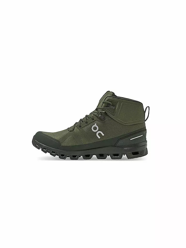 ON | Herren Wanderschuhe Cloudrock Waterproof Jungle Fir | olive