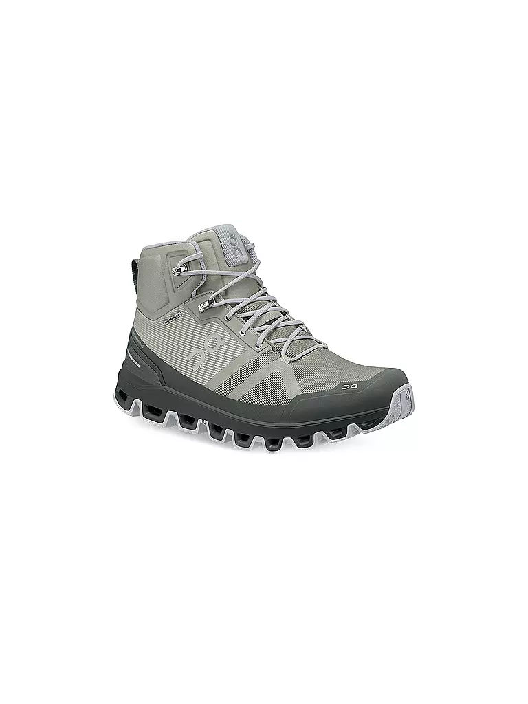 ON | Herren Wanderschuhe Cloudrock Waterproof Kelp / Lead | grau