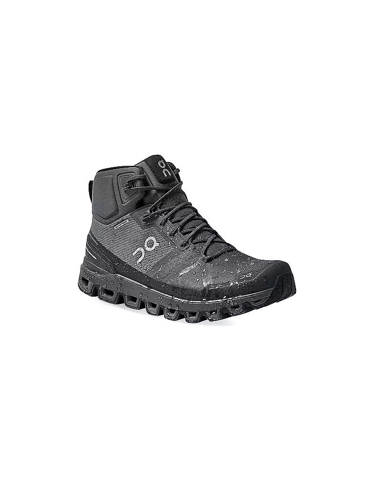 ON | Herren Wanderschuhe Cloudrock Waterproof Rock / Eclipse | grau