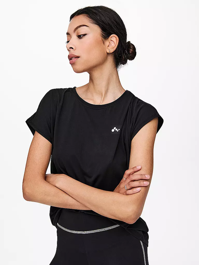 ONLY PLAY | Damen Fitnessshirt ONPAUBREE | schwarz