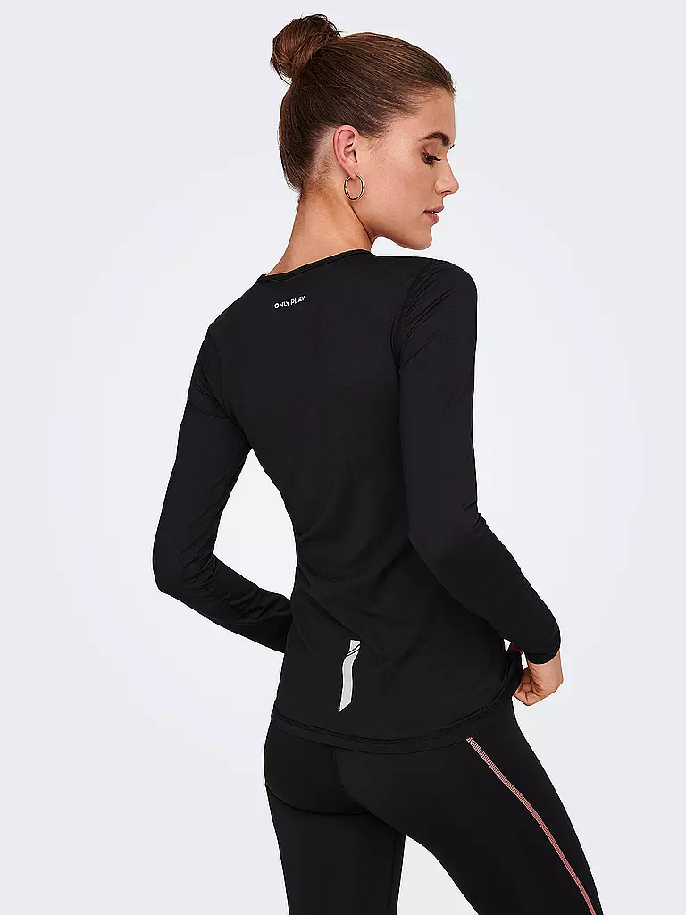 ONLY PLAY | Damen Fitnessshirt ONPMILA | schwarz